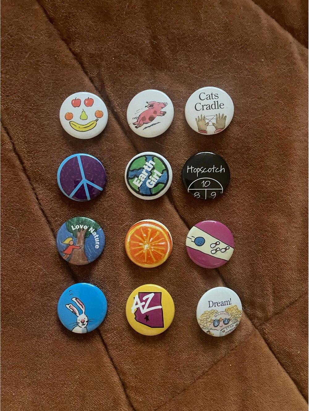 American girl set of pins